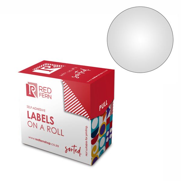 Redfern C25 Colour Code Labels - Silver 10's