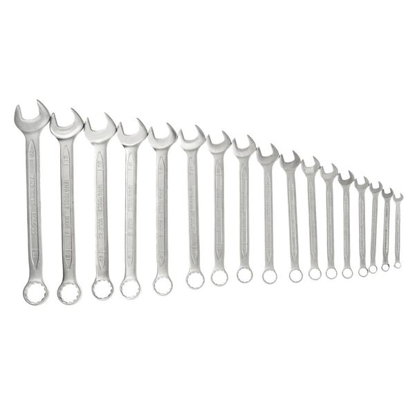 TengTools - 17 Piece Metric Combination Spanner Set - 6517