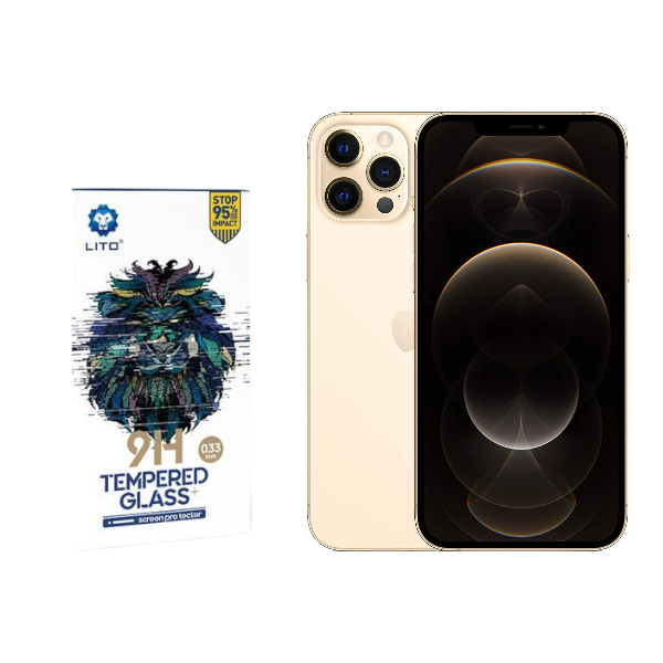 LITO Tempered Glass Screen Protector For iPhone 12 Pro Max