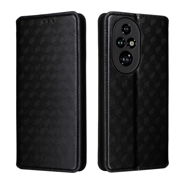Magnetic Buckle 3D Patterned Leather Case For Honor Magic 5 Lite