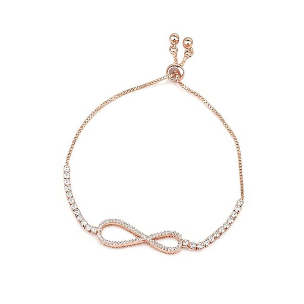 Infinity Friendship Bracelet Created with Crystal