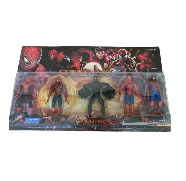 Spiderman3 Action 5 Pieces Box Set