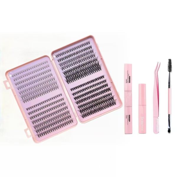 3D False Eyelash Extension Set 540Pieces Curls and Extends Eyelashes