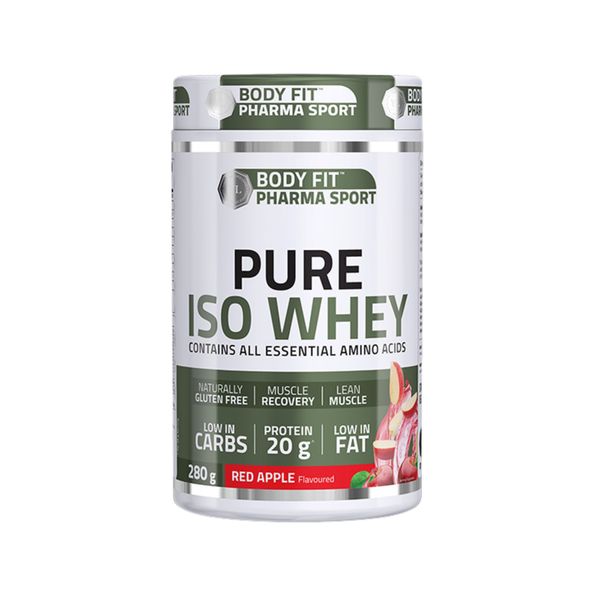 Whey Protein Powder - ISO Whey, Low Carb, 280g | Body Fit