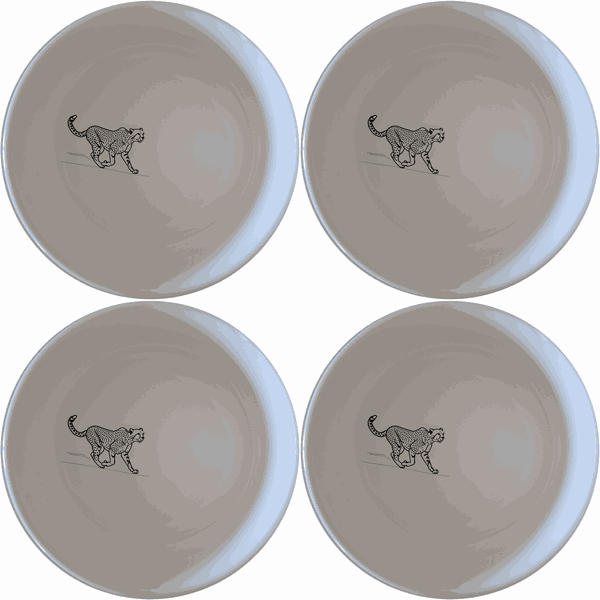 Running Cheeta Bowl Set of 4 - Range 3