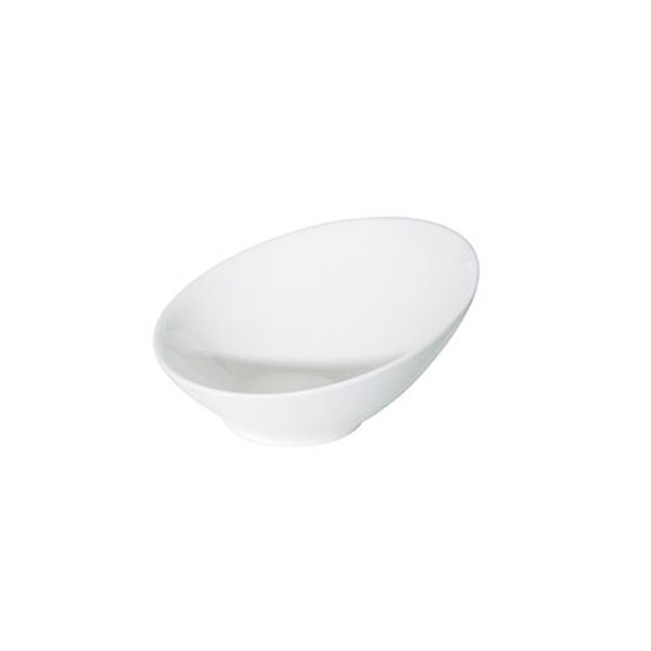 Fortis Prima White Slant Top Bowl 12 Pieces