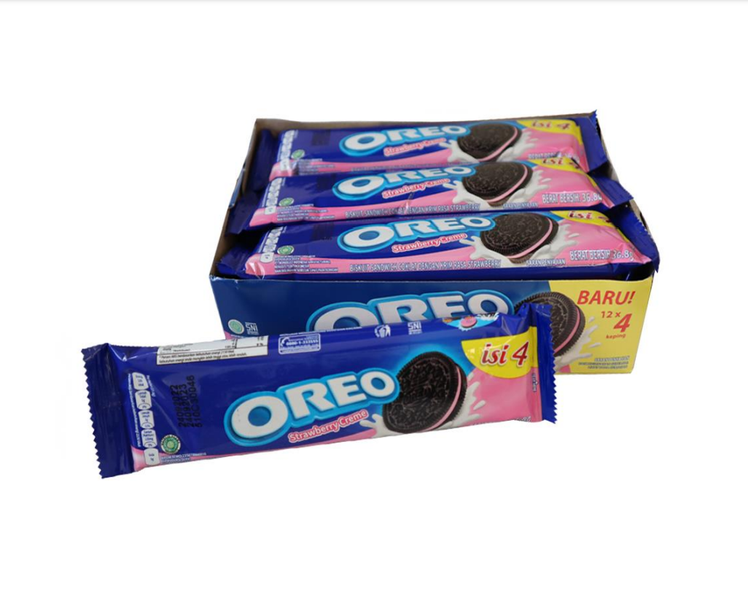 Oreo Strawberry Flavour Pack of 12