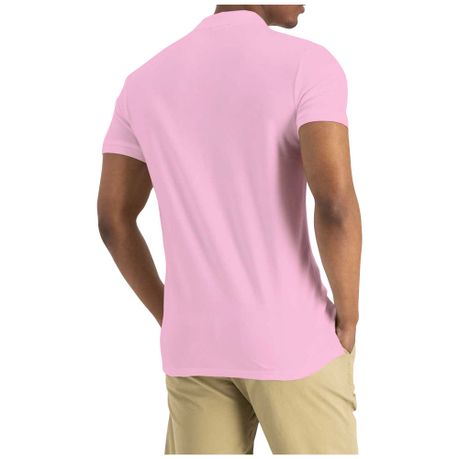 Pink golf polo outlet mens