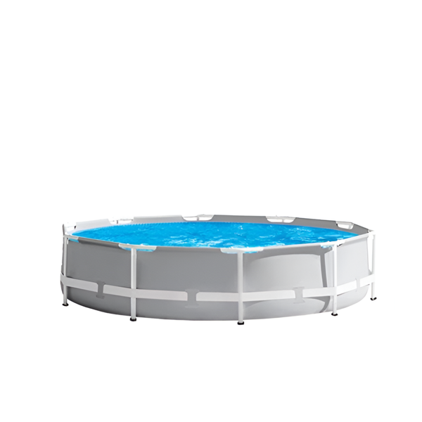 3M x 2M x 76cm Inflatable Leakproof Round Pool for Outdoor Recreation