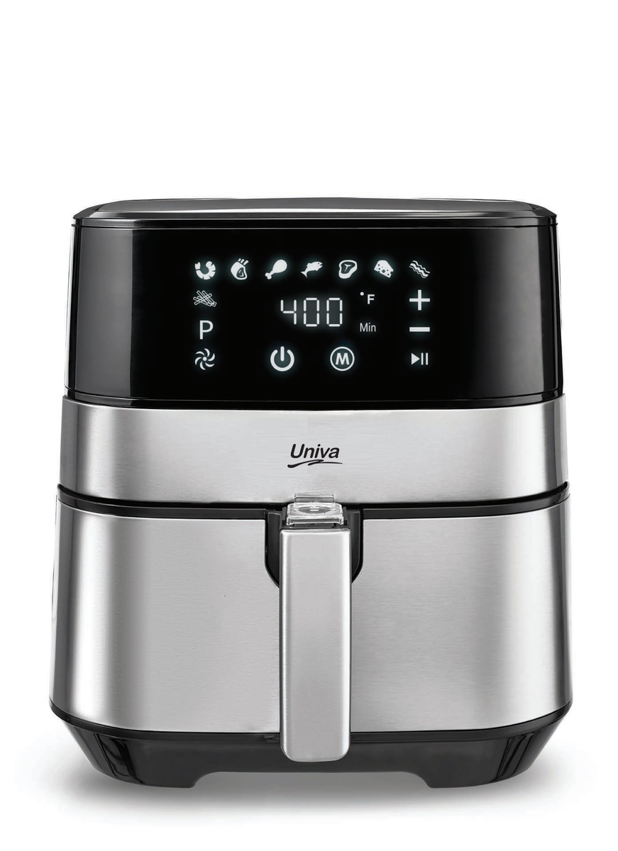 Univa 5.7L Touch Control Air Fryer S/S UAF570S Shop Today. Get it