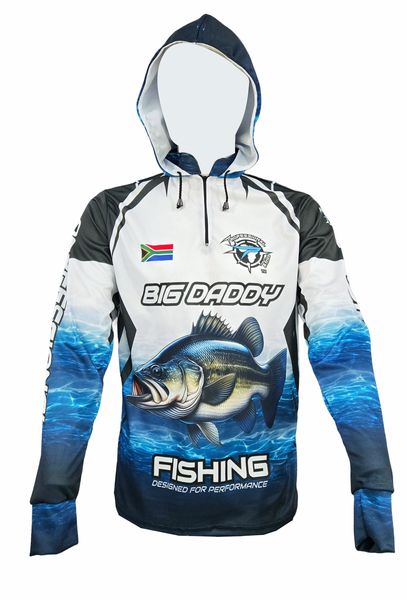 Big Daddy Bass Blue Fishing Shirt