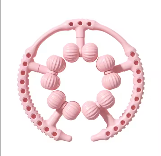 20-Wheel Leg Clamp Massager - Muscle Relaxation for Legs and Arms