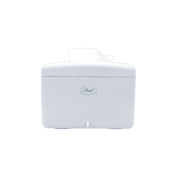 Pearl Countertop Folded Towel Dispenser + Refill