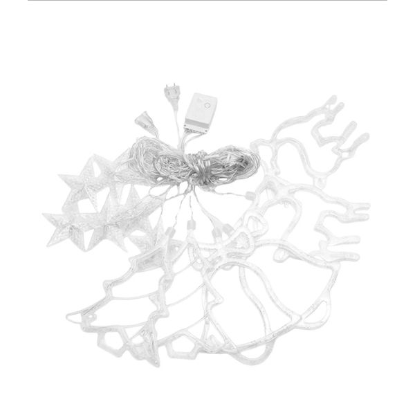 LED Christmas Curtain String Lights