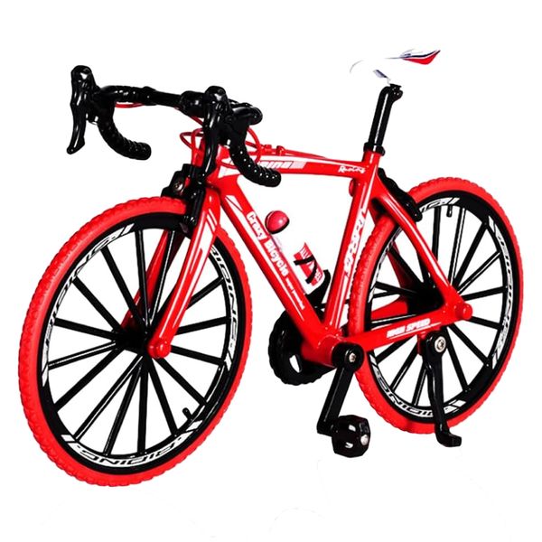 Decor Mini Tabletop Metal Building Bicycle Model Kit 27 Piece - 18cm