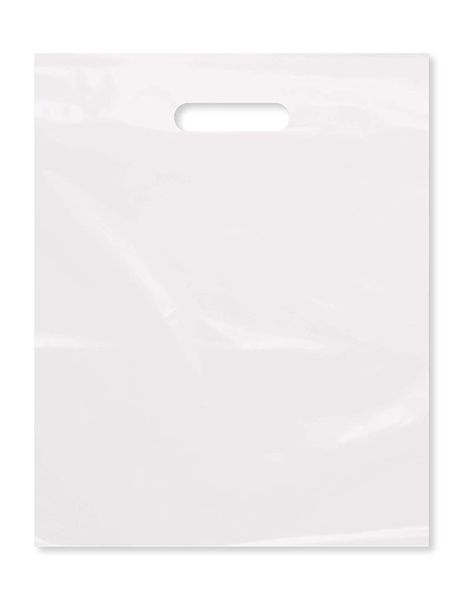 Carry Bags 240 X 350mm – 50mic White(Pack Of 50)
