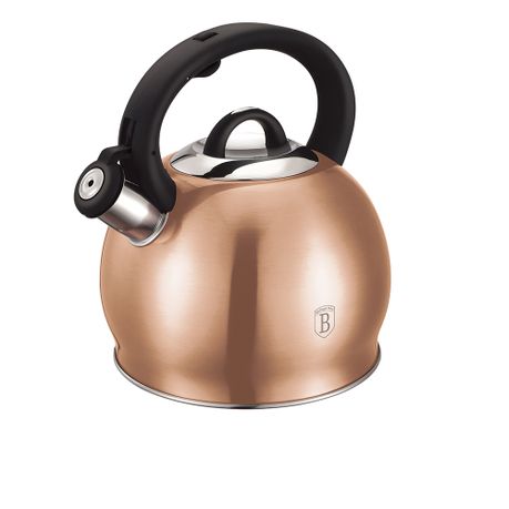 berlinger haus 3l stainless steel whistling kettle