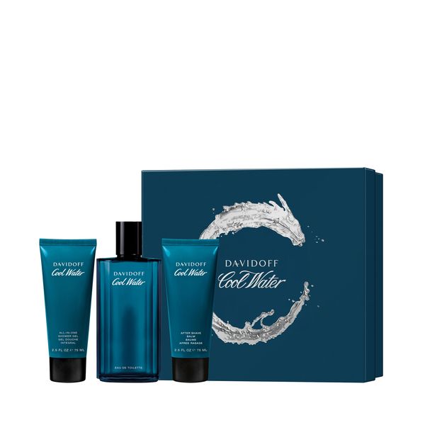 Davidoff Cool Water Man Eau de Toilette for Men Gift Set