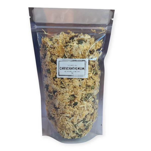 The Happy Leaf Dried Chrysanthemum Flowers - 70g