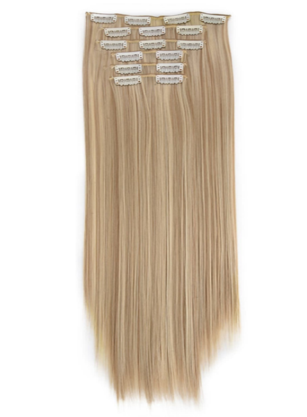 6 Piece Straight Synthetic Hair Extension 24 Inches Shop Today Get   S Zoom.file