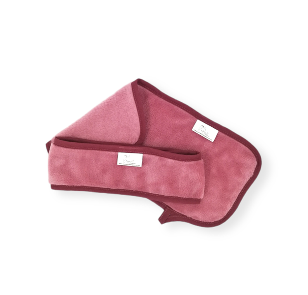 Make-up Eraser and matching Headband Set - Dusty Pink