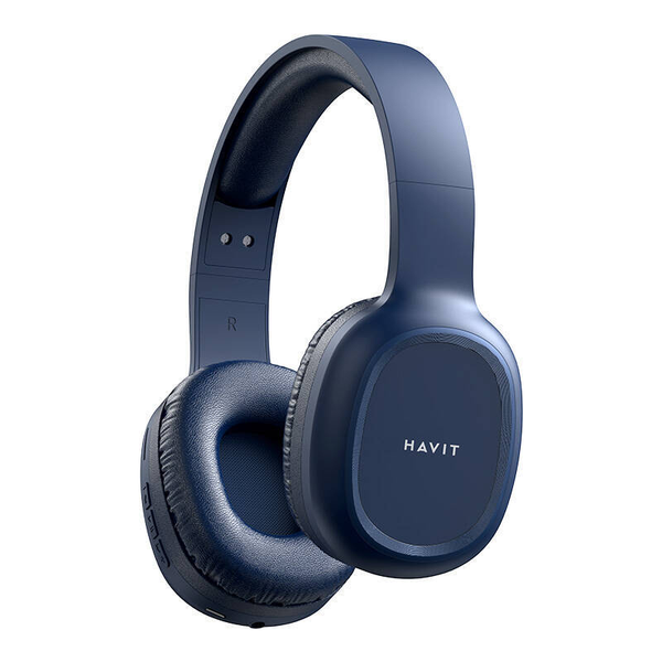 Havit - H2590BT PRO - Over-ear Wireless Headphones with Microphone - Blue
