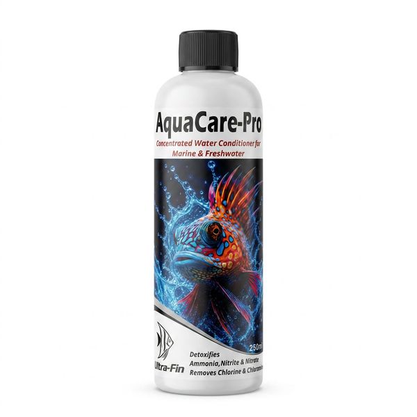Ultra-Fin AquaCare-Pro Water Conditioner &amp; Dechlorinator