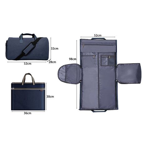 Webuy Convertible Travel Garment Bag Hanging Suitcase Suit Travel Bag Shop Today. Get it Tomorrow takealot