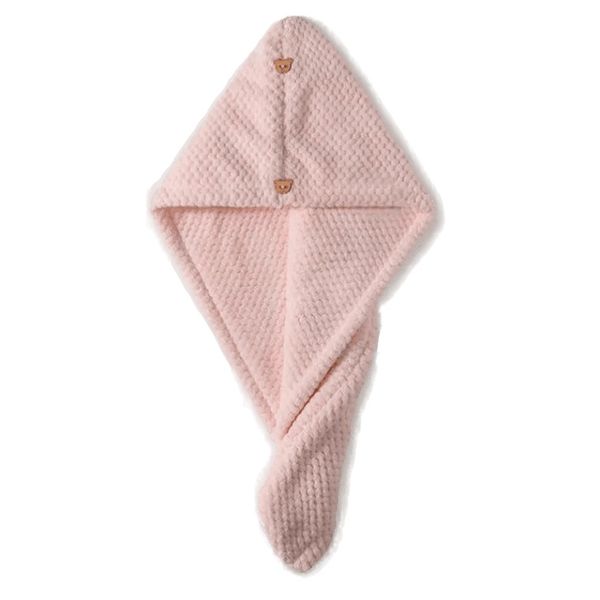 Microfibre Coral Fleece Women's Hair Towel Wraps