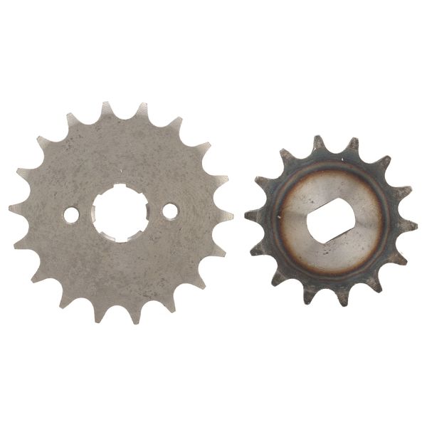 428 Chain Sprocket Set 18T Front 14T Rear for Dirt Bikes