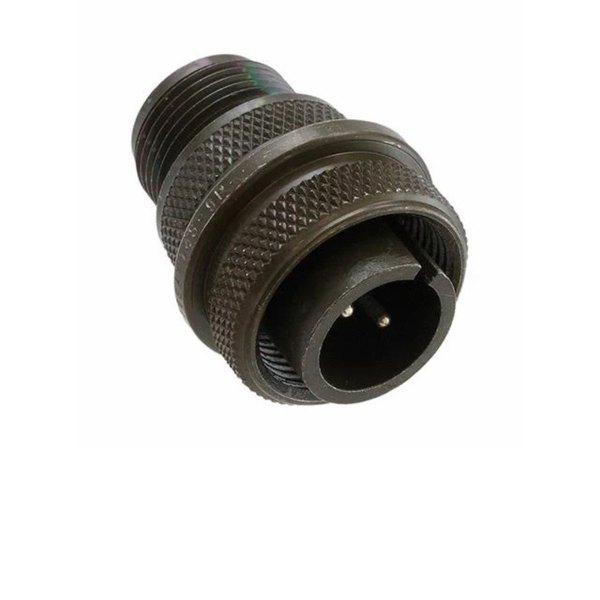 XY3106A-14S-9P: Rugged MIL-DTL-5015 Circular Cable Plug, 2-Pin, 13A