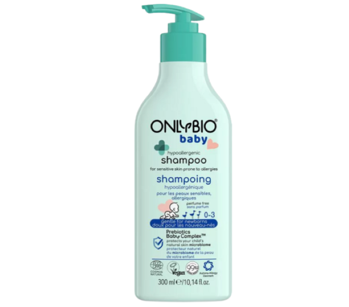OnlyBio Baby Hypoallergenic Shampoo For Babies 300ml