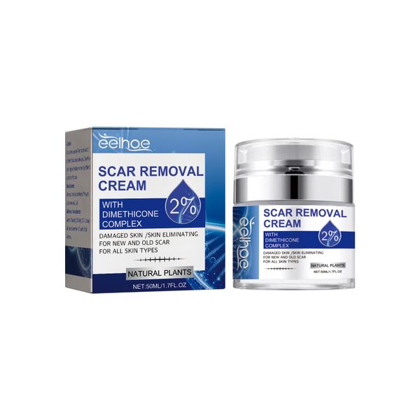 Silicone Scar Removal Cream Repair New &amp; Old Scars from Surgery Burns 50ml