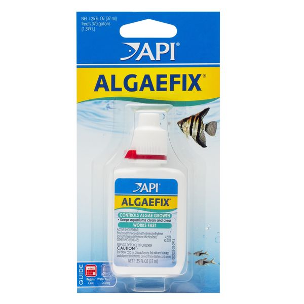 API AlgaeFix Controls Algae Growth in Freshwater Aquariums 37ml
