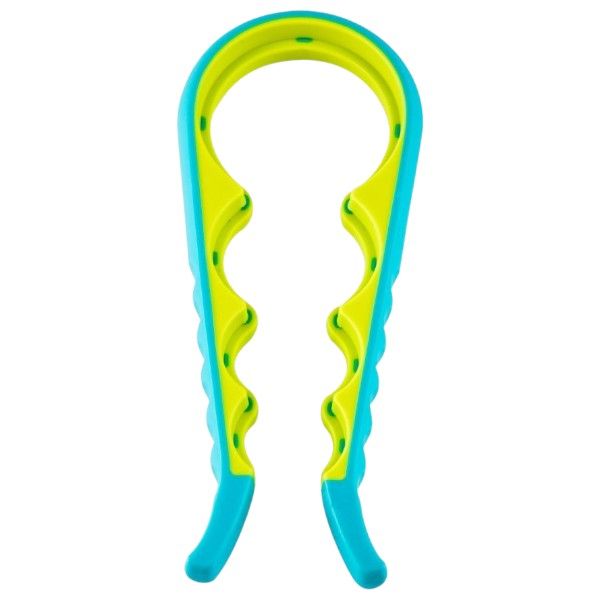 4-in-1 Multifunctional Lid Opening Tool With Non-Slip Grip - Blue &amp; Green