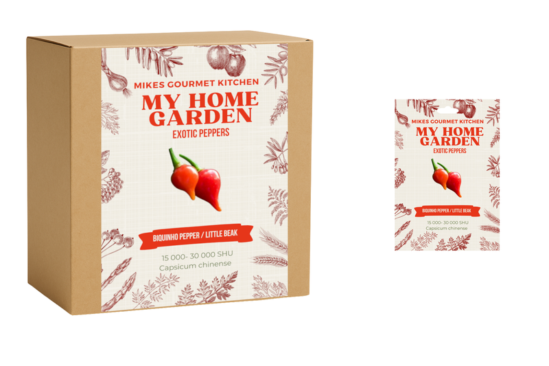 Chilli Grow Kit Complete - Little Beak / Pepper Biquinho + Seed pack