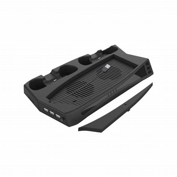 Charging Stand with Cooling Fan for P5 De USB Ports for PlayStation 5 UHD