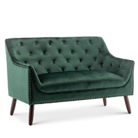 Avery Velvet 2 Seater Sofa