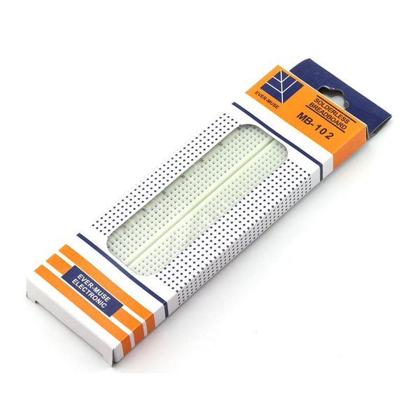 Robotico 830-point Solderless Breadboard (3pc bundle)