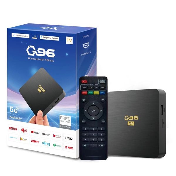 Q96 4K UHD Android 13.1 TV Box - Compatible with any TV with a HDMI Port