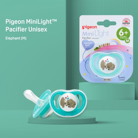 Pigeon MiniLight Pacifier - Get 6+ Shop it Tomorrow! Today. | Months Elephant