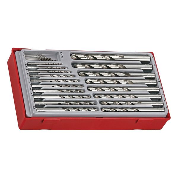 TengTools - Drill Bits Set 1-13mm, 28 Piece - TTDB28
