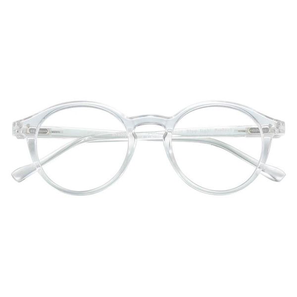 TrulyBlue Crystal Retro Reader Blue Light Blocking Glasses