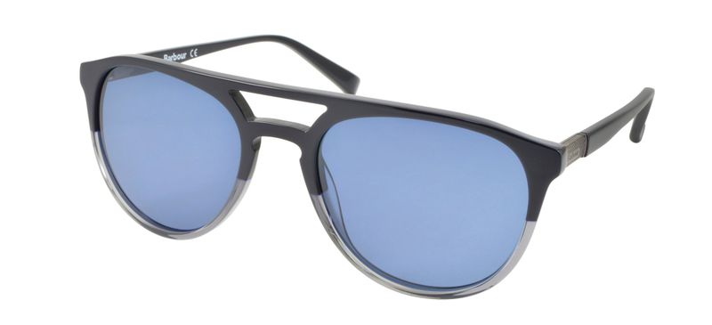 Barbour Navy Aviator Sunglasses