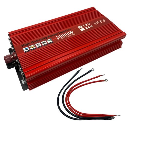12V High Capacity 3000W Power Inverter