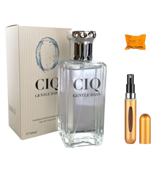CHIQ Gentle Days Perfume &amp; Mini Perfume Bottle &amp; Compressed Towel