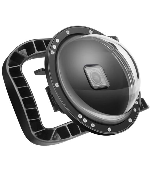 Dome Port for GoPro Hero 13/12/11/10/9-Dual Handle Stabilizer Floating Grip