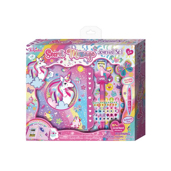 Takeda's Secret Message Journal Set - Unicorn Design