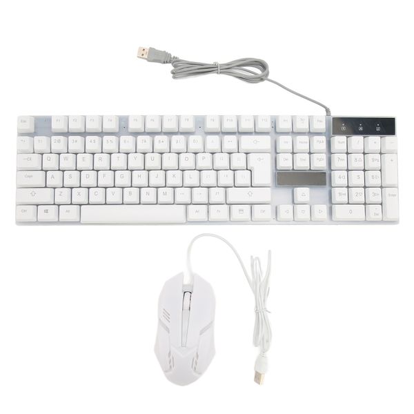 RGB Keyboard &amp; Mouse Combo 104 Keys, Wired USB