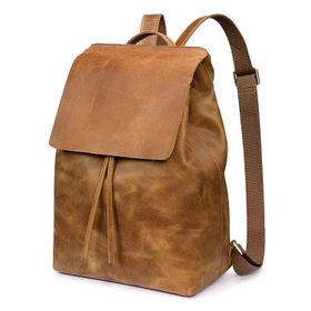 Genuine Leather Rugsack Backpack | Shop Today. Get it Tomorrow ...